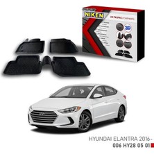 Niken Nıken 006HY280501 - 3D Paspas Hyundaı Elantra 2016-