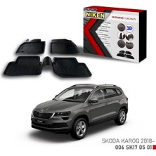 Niken Nıken 006SK170501 - 3D Paspas Skoda Karoq 2018-