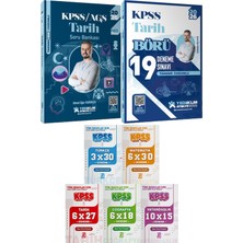 Yediiklim Yayınları 2026 Kpss Atölye Tarih Soru ve Börü Tarih 19 Deneme - 5 Ders 31 Deneme
