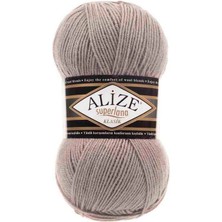 Alize Süperlana Midi (5 Adet) 541 Vizon Rengi El Örgü Ipliği