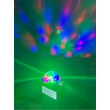 Teknolojivadim Mini Portable Magic Ball Rgb Usb’li Disko Işık Topu