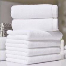 Oyalı Otel Havlusu 2 Adet BANYO HAVLUSU  70X140 cm - Beyaz
