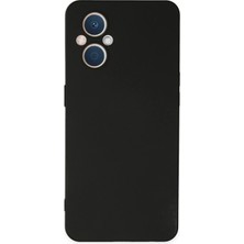 Pazarcan Reno 7 Lite Kılıf Nano Içi Kadife Silikon - Siyah