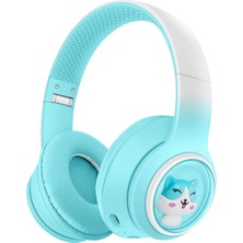 Boğazören Kafa Üstü Yeşil “çocuk & Genç” Için Kablosuz Kulaklık Mikrofonlu Kulak Üstü Bluetooth Kulaklık