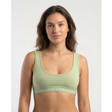 GOST LİRİA Sage Green Spor Bralet Yeşil