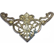 Pazarcan Dekoratif Köşe Süsü, Köşelik - Büyük, 31X55MM, Sarı, 1 Adet