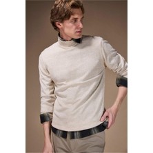 DeFacto Slim Fit Yarım Balıkçı Yaka Basic Triko Kazak R1127AZ25WN