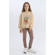 DeFacto Kız Çocuk Standart Boy Baskılı Tayt D6550A824WN