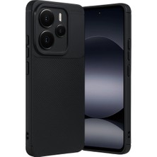 Starseven Note 14 5g Auto Focus Karbon Kapak - Siyah