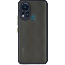 Starseven Infinix Hot 11S Kılıf Montreal Silikon Kapak - Lacivert