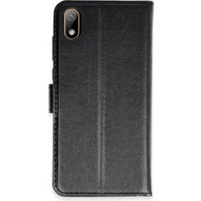 Starseven Y5 2019 Kılıf S Kapaklı Kılıf - Siyah