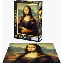 Adam Games Mona Lisa Tablosu 500 Parça Yapboz Puzzzle