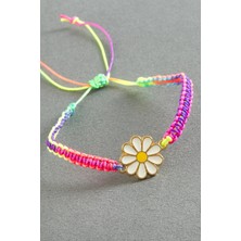 SHC4200 Papatya Makrome Ip Bileklik