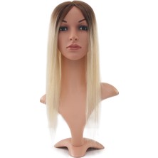 SHC4200 Kahverengi / Beyaz Platin Ombreli Baby Taban Tepelik / 13X14CM
