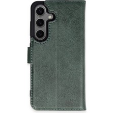 SHC4200 Galaxy S24 Kılıf S Kapaklı Kılıf - Yeşil