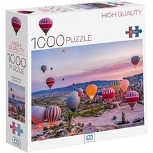 Kapadokya 1000 Parça 2,2mm Kalınlık 48X68CM Profesyonel Hobi Puzzle Yapboz Serisi