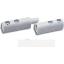 Sineklik Menteşesi, Beyaz 6 Adet (12 Adet Akıllı Montaj Vidası Ile Birlikte)