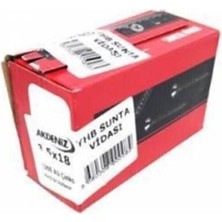 Akdeniz Sunta Vidası 3.5X18 Çinko 1000 Adet