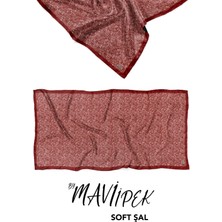 Mavi İpek Mavi Ipek Soft Pamuklu Şal Desen 2 D11