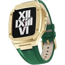Ile Uyumlu 44MM Krd-67 Kordon Yeşil-