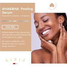 Lifij Aha&bha Serum, Canlandırıcı ve Cilt Tonu Eşitleyici Yüz Peeling (30ML)