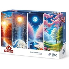 Mevsim Kapıları 1000 Parça Puzzle