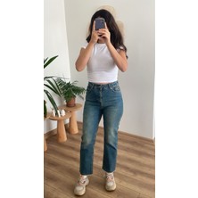 Nihanello Butik Eskitme Taşlamalı Jean