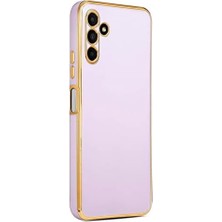 Galaxy S23 Fe Için Kılıf Olive Plated [galaxy S23 Fe ile Uyumlu Kılıf - Lila]