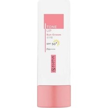 Karokstore K-Lotus Beauty 50ML Tone Up Aydınlatıcı Yüz Güneş Kremi SPF50 PA++++ Hassas Ciltler İçin