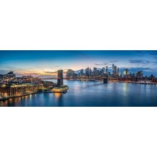 Bridge,new York 1000 Parça Panorama Puzzle