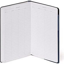 - Not Defteri, Puantiyeli, Orta, 192 Sayfa, Yumuşak Pu Kapak, Fsc® Sertifikalı Kağıt, Beyaz Kağıt 100 G/m², Çift Kitap Ayracı, Lastik Bant, 13 x 21 Cm, Renk Galaktik Mavi