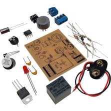 Devre Dünyası Dc 9-12V Mq-7 Co Karbonmonoksit Sensörü Kendin Yap Hobi Devresi Dıy Lehimleme Kiti - Demonte(Montesiz)