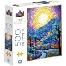 Mozaik 500 Parça 2,2mm Kalınlık 33X48CM Profesyonel Hobi Puzzle Yapboz Serisi