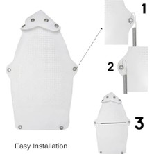 Fdm Yanmaz Yapışmaz Ütü Teflonu- Elbise ve Kumaş Yakmayan Parlamayı Önleyen Slikonlu Plastik Ütü Altlığı-Ütü Tabanı