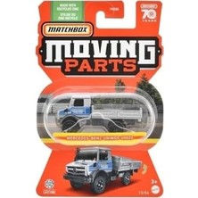 Matchbox 1:64 Açılır Parça Arabalar -Benz Unimog U5023 FWD28-HLF98