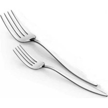 12 Adet Sade Yemek Çatal