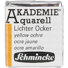 Akademie Aquarell Yarım Tablet Sulu Boya 660 Yellow Ochre