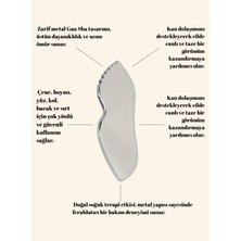 ZHR Elektronik Premium Gua Sha- Metal Masaj Aleti-Paslanmaz