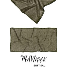 Mavi İpek Mavi Ipek Soft Pamuklu Şal Desen 2 D12