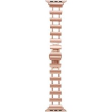 Ile Uyumlu 42MM Krd-96 Metal Kordon Rose