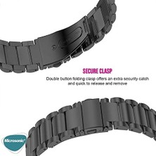 Galaxy 6 40MM Metal Stainless Steel Kordon (Galaxy 6 40MM ile Uyumlu Kordon, Akıllı Saat Kayışı)
