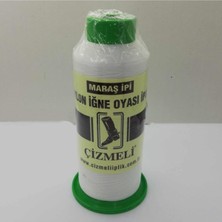 Çizmeli Maraş Ipi (Iğne Oyasi Ipi) Beyaz