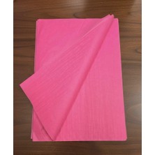 Aybaş Kağıtçılık Pembe Renk Pelur Kağıdı 25X35 cm (75 Adet) Paketleme Kağıdı, Çeyiz Kağıdı, Renkli Pelur Kağıdı
