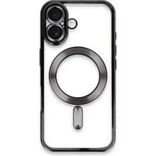 SHC4200 Iphone 16 Kılıf Kross Magneticsafe Kapak - Siyah