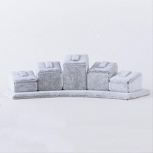 SHC4200 5'li Anfora Kumaş Yüzük Standı