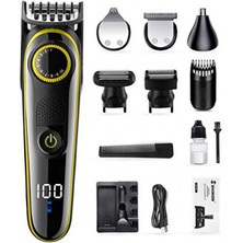 Ayder Timya 5in1 Fonksiyonlu Turbo Motorlu Saç Sakal Kesme Tıraş Makinesi Burun Kulak Ense Favori Tüm Vücut (Timya/Go1395)  198032