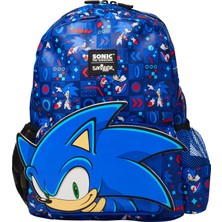 Smiggle Smıggle Sonic The Hedgehog Lisanslı Junior Kapüşonlu Çocuk Sırt Çantası – Anaokulu Okul Öncesi Çanta