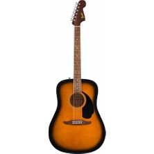 Fender Sunburst Akustik Gitar California Debut Redondo Serisi