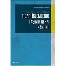 Ticari Işlemlerde Taşınır Rehni Kanunu (Kapak Değişebilir)