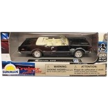 Newray 1:43 Diecast Metal Araba 1966 Oldsmobile 4-4-2